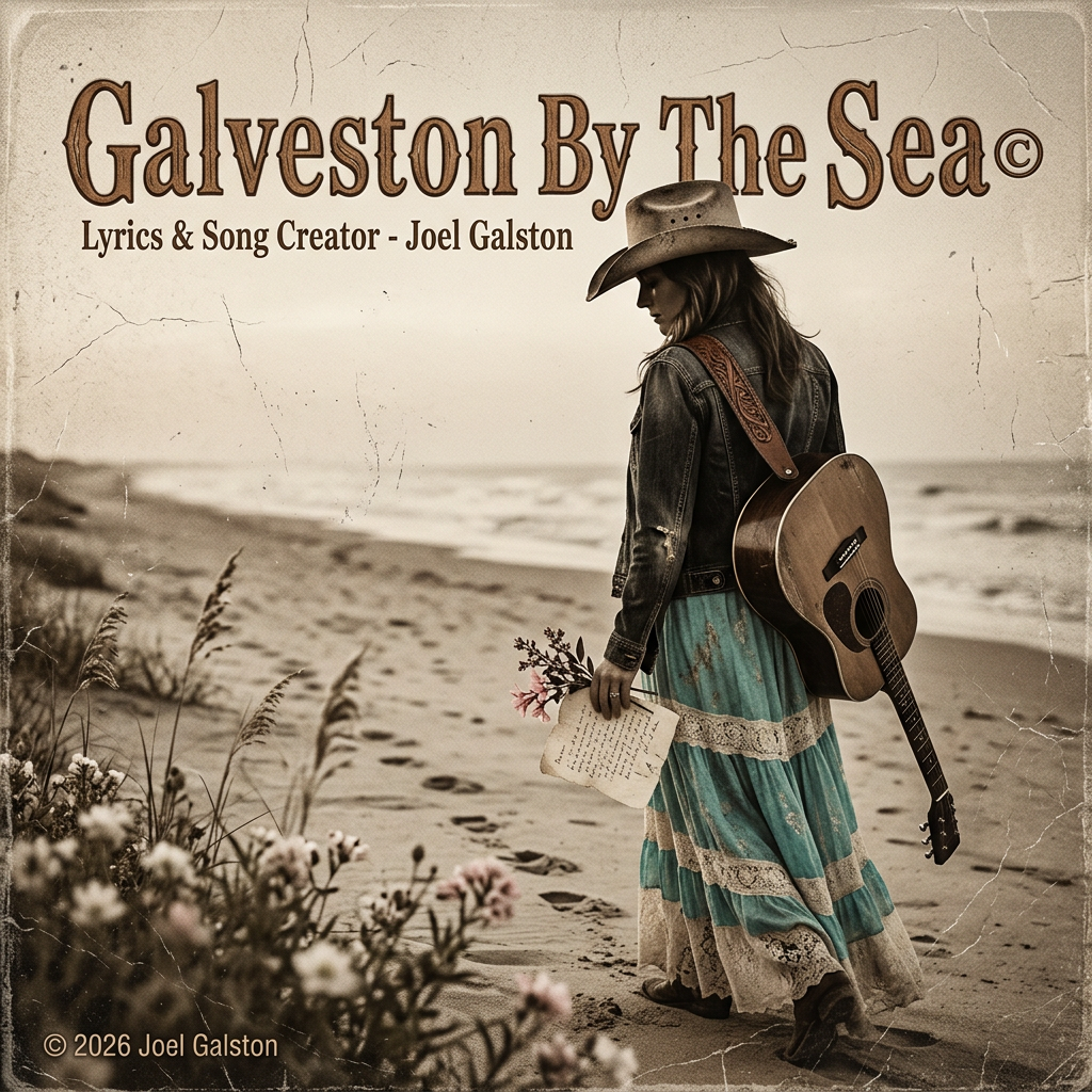 "Galveston By The Sea" © — cover art by J. Michaels