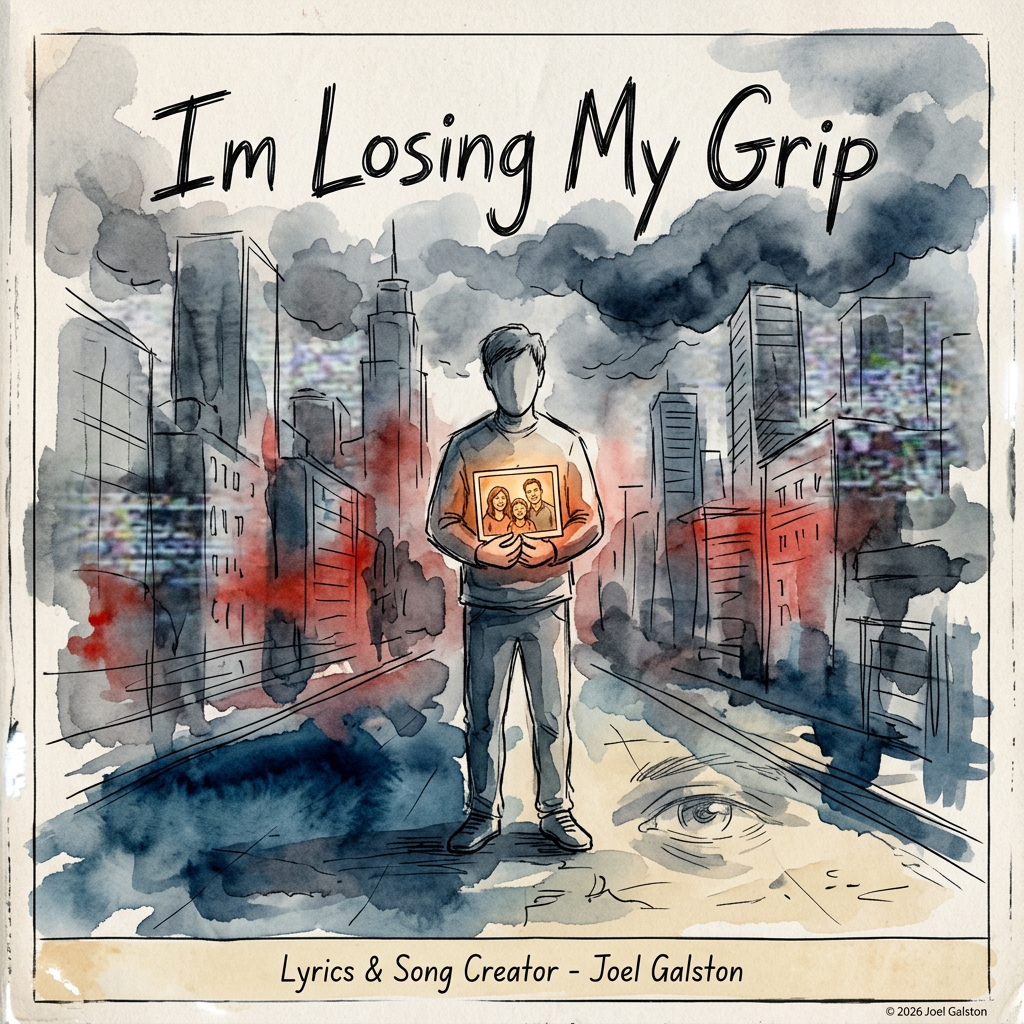 Im Losing My Grip © — cover art by J. Michaels