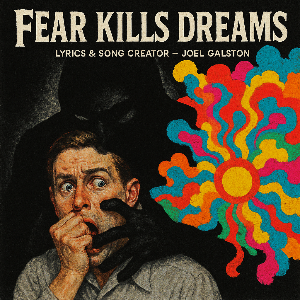 "Fear Kills Dreams" © — cover art by J. Michaels