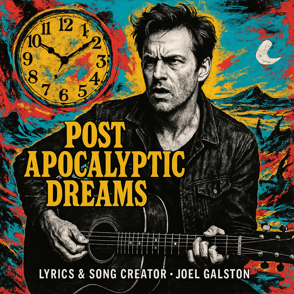 "Post Apocalyptic Dreams" © — cover art by J. Michaels