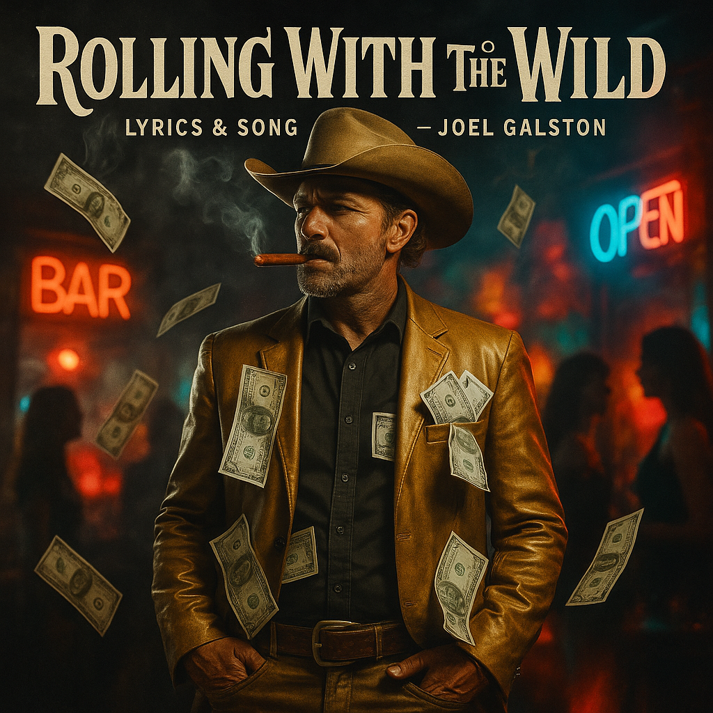 "Rolling With The Wild" © — cover art by J. Michaels