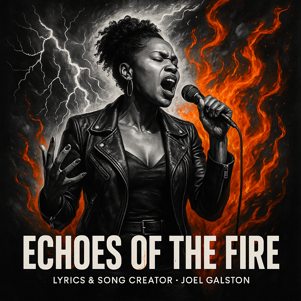 "Echoes of the Fire" © — cover art by J. Michaels