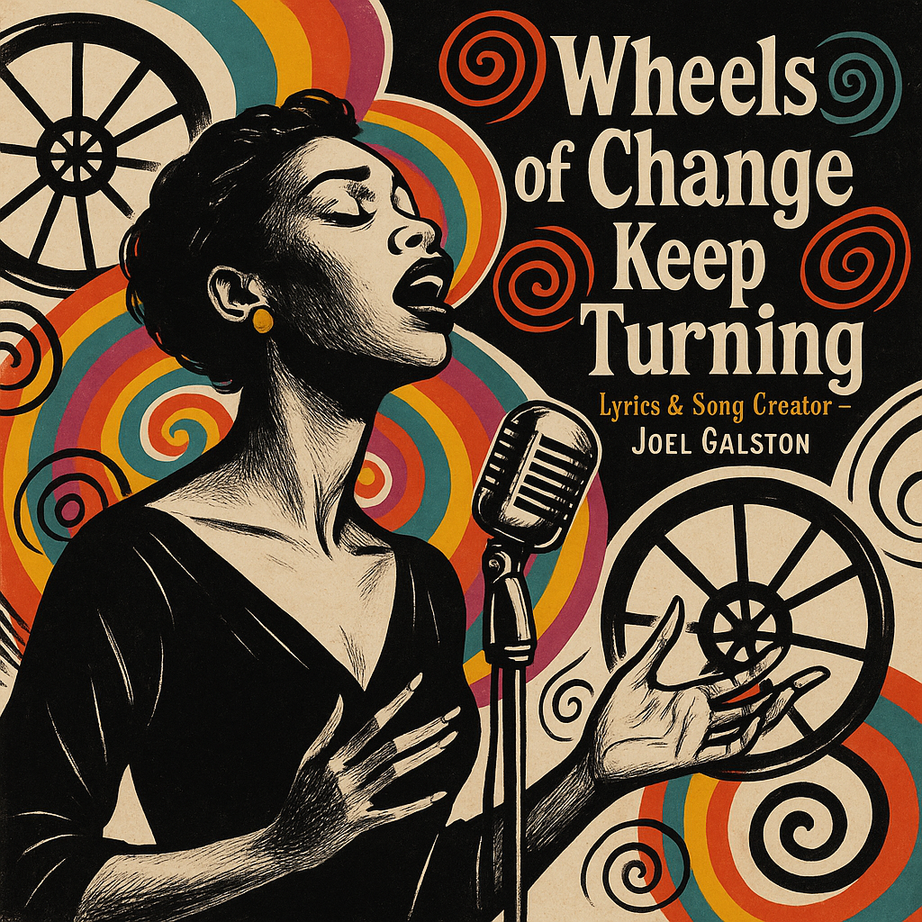 "Wheels of Change Keep Turning" © cover art