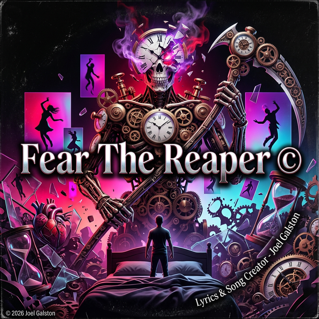 Fear The Reaper © — cover art by J. Michaels