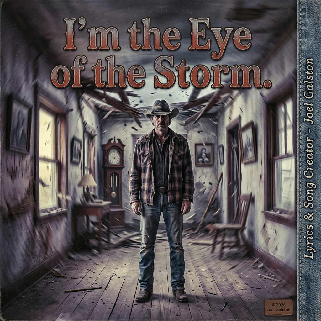 I’m the Eye of the Storm © — cover art by J. Michaels