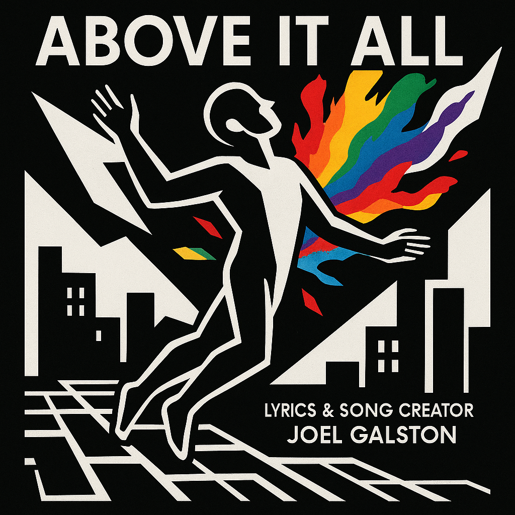 "Rise Above It All" — cover art by J. Michaels