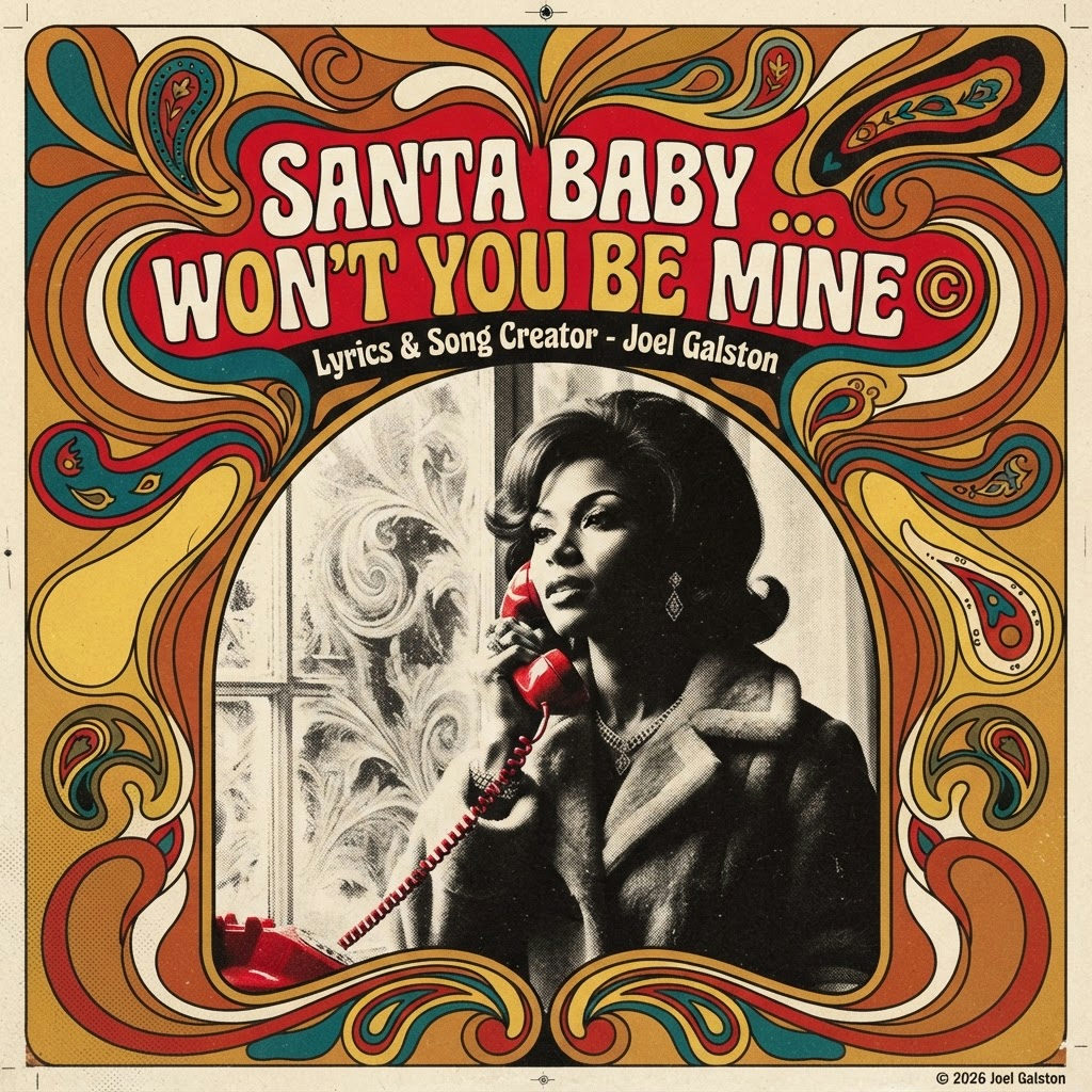 Santa Baby … Won’t You Be Mine © — cover art by J. Michaels