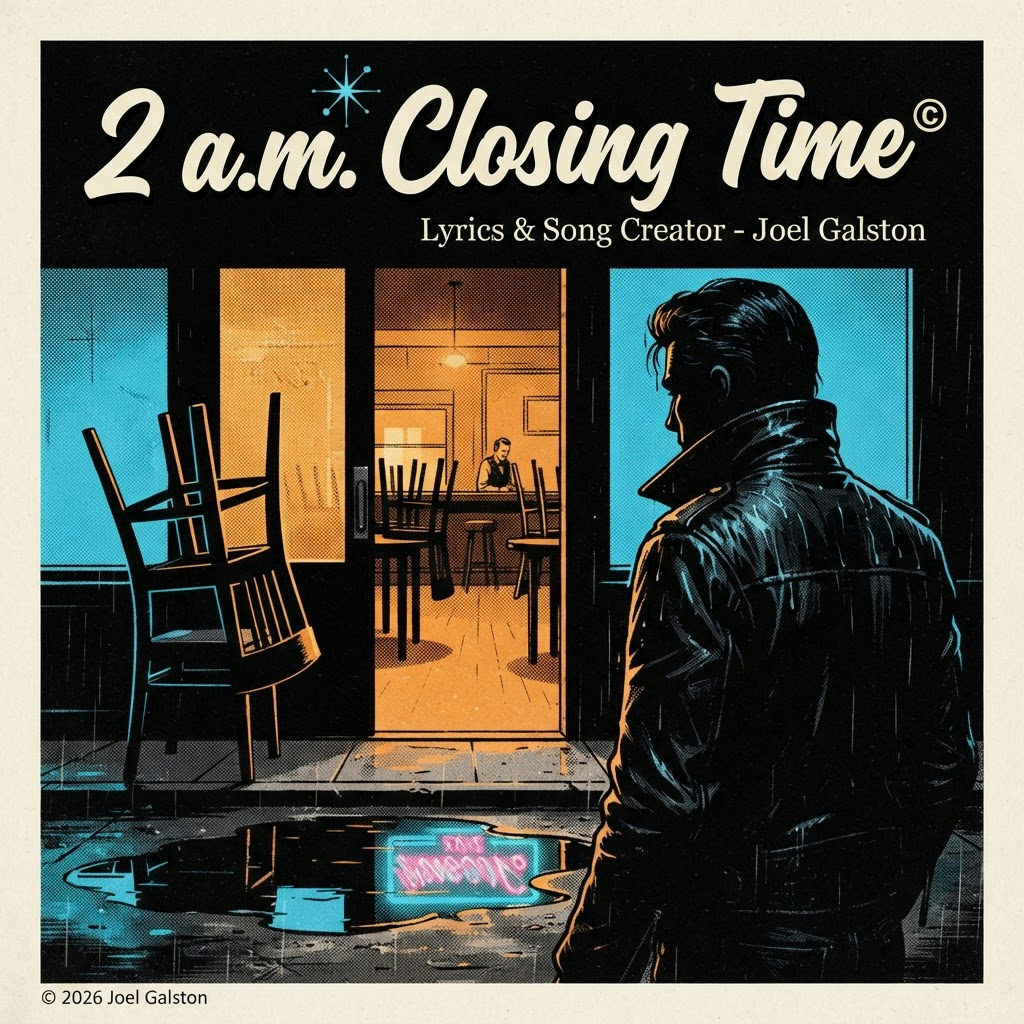 2 a.m. Closing Time © — cover art by J. Michaels