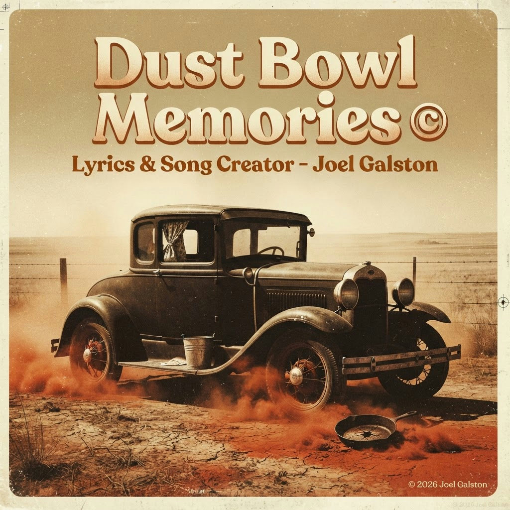 Dust Bowl Memories © — cover art by J. Michaels