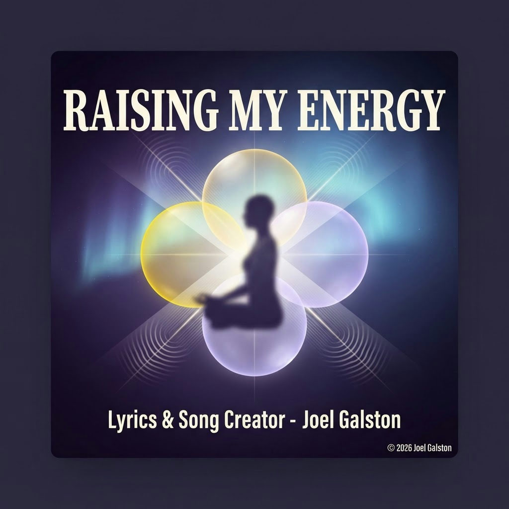 RAISING MY ENERGY © — cover art by J. Michaels