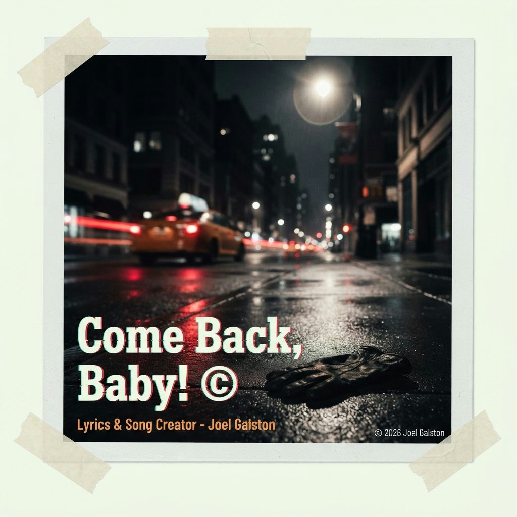 Come Back, Baby! © — cover art by J. Michaels