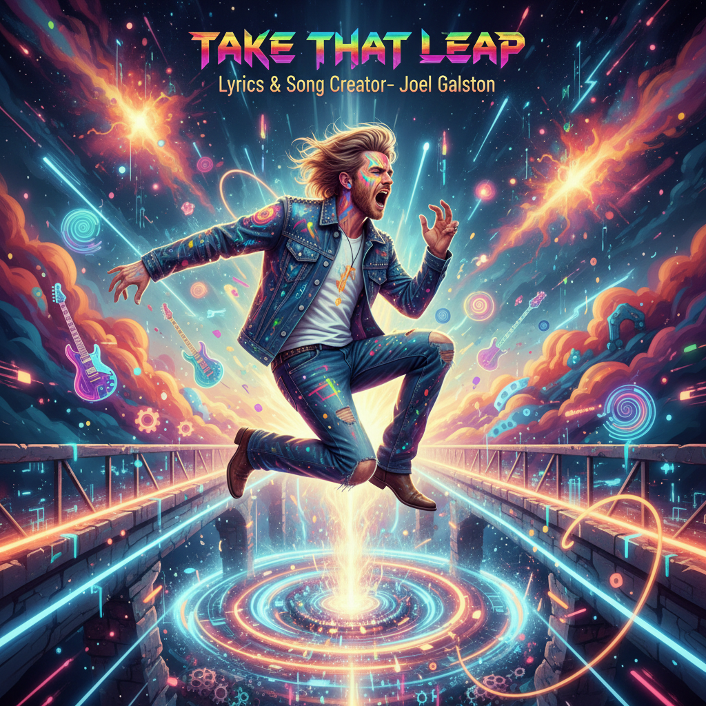 "Take That Leap" © — cover art by J. Michaels