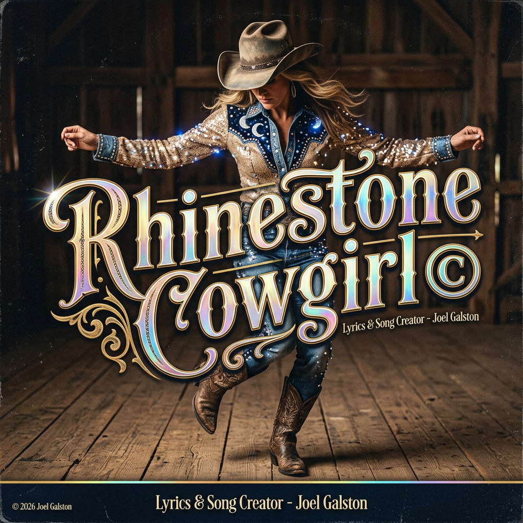 Rhinestone Cowgirl © — cover art by J. Michaels