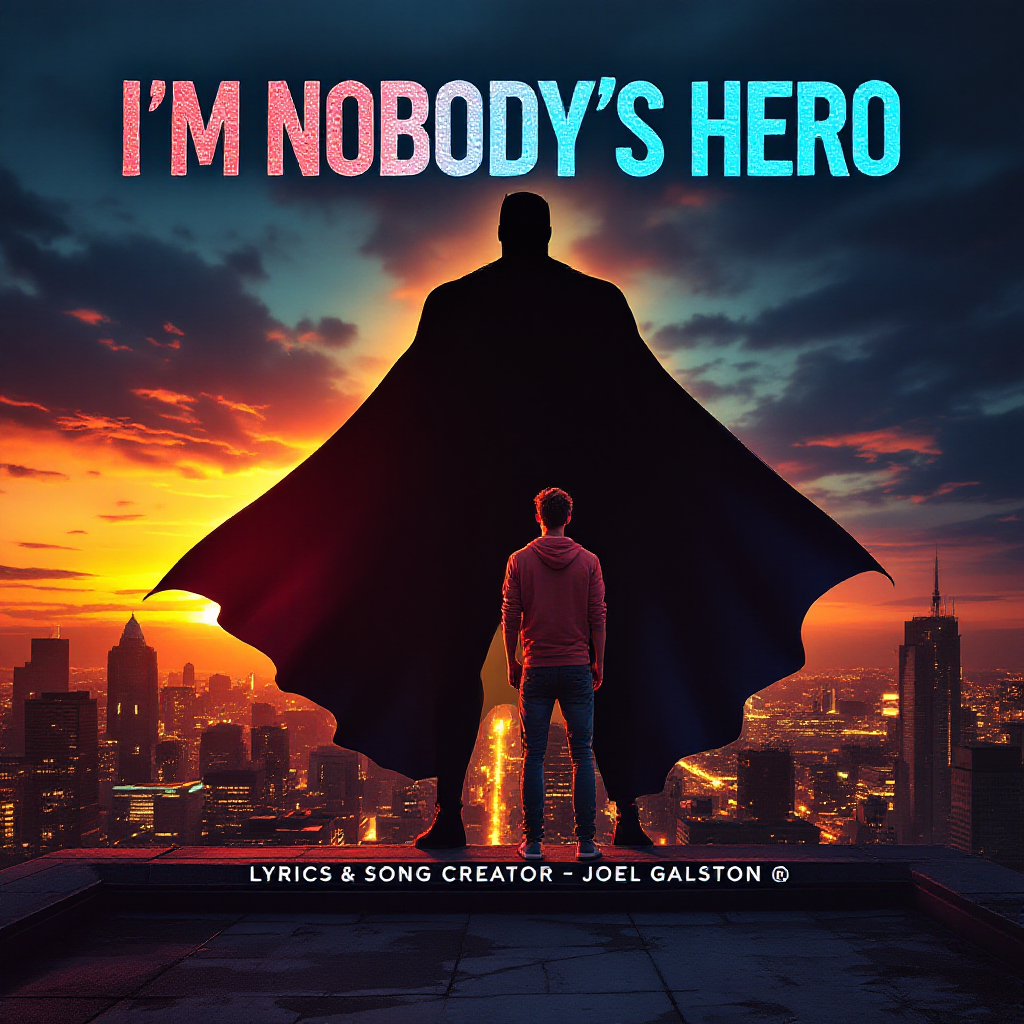 I'm Nobody's Hero © — cover art by J. Michaels