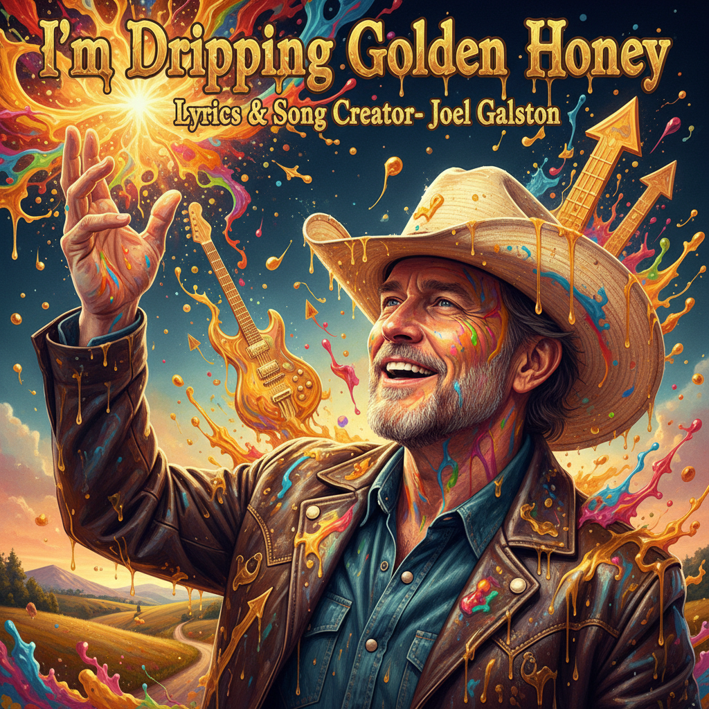 I'm Dripping Golden Honey © — cover art by J. Michaels