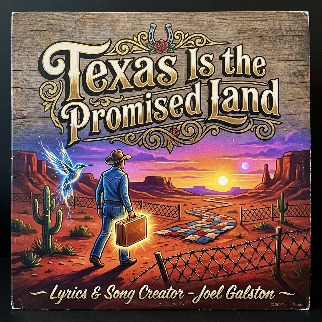 "Texas Is the Promised Land" © cover art