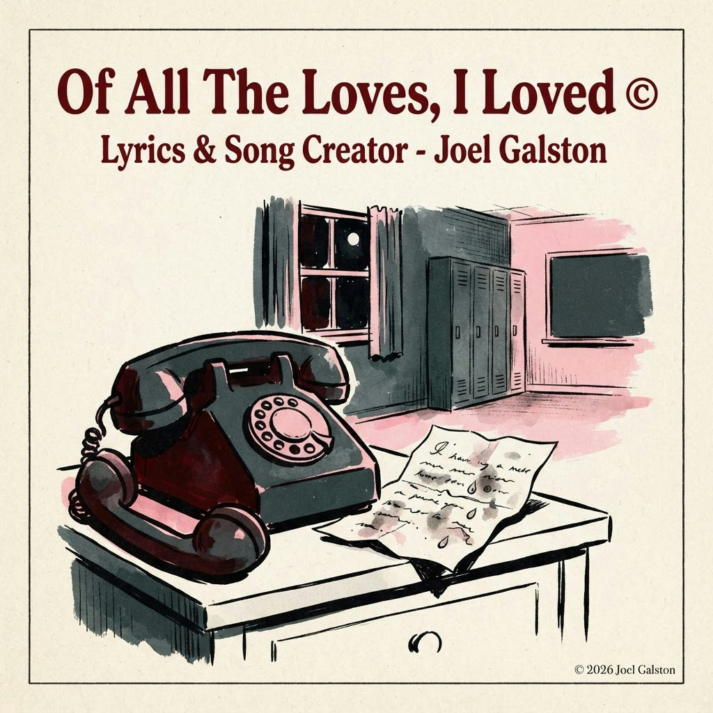 Of All The Loves, I Loved © — cover art by J. Michaels