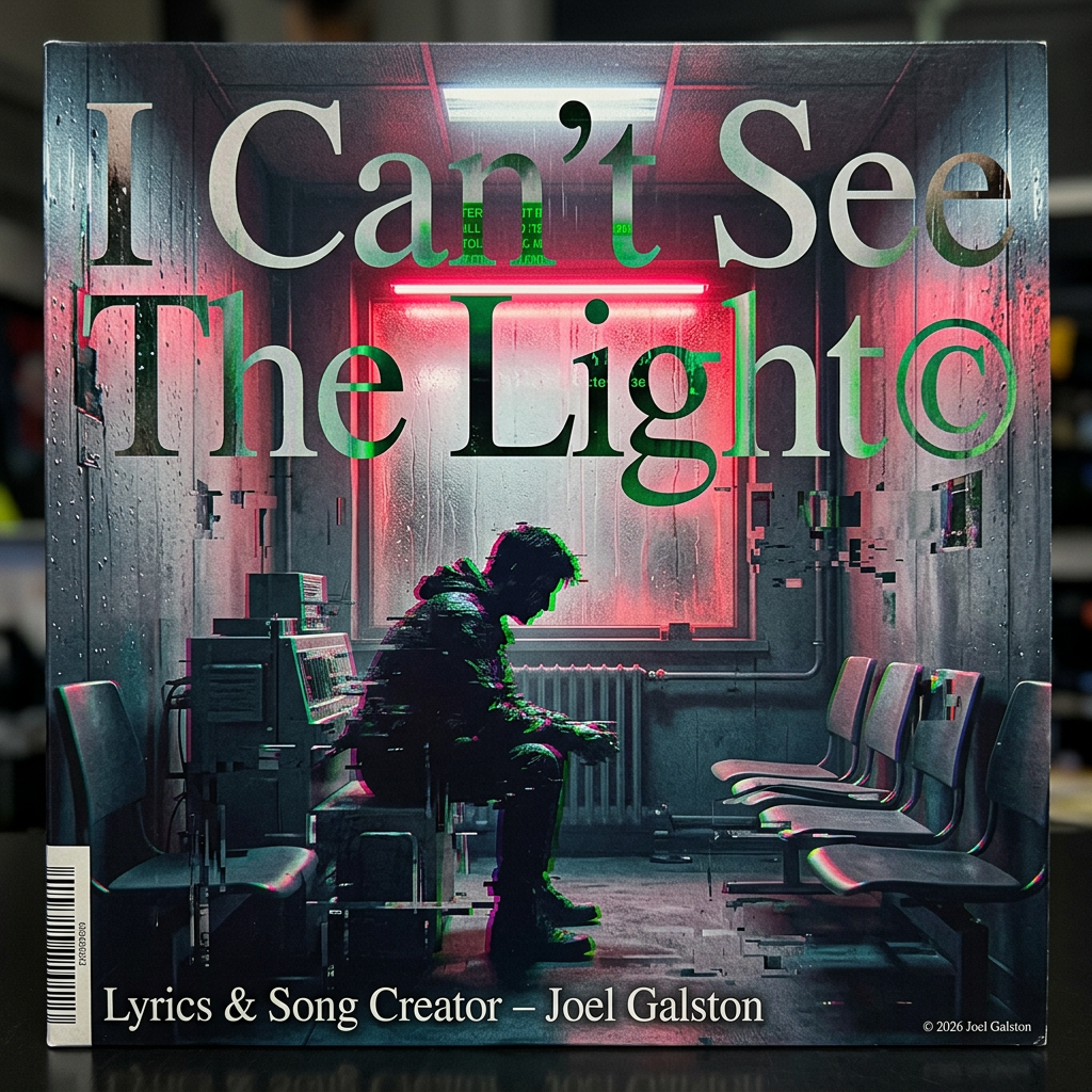 I Can't See The Light © — cover art by J. Michaels