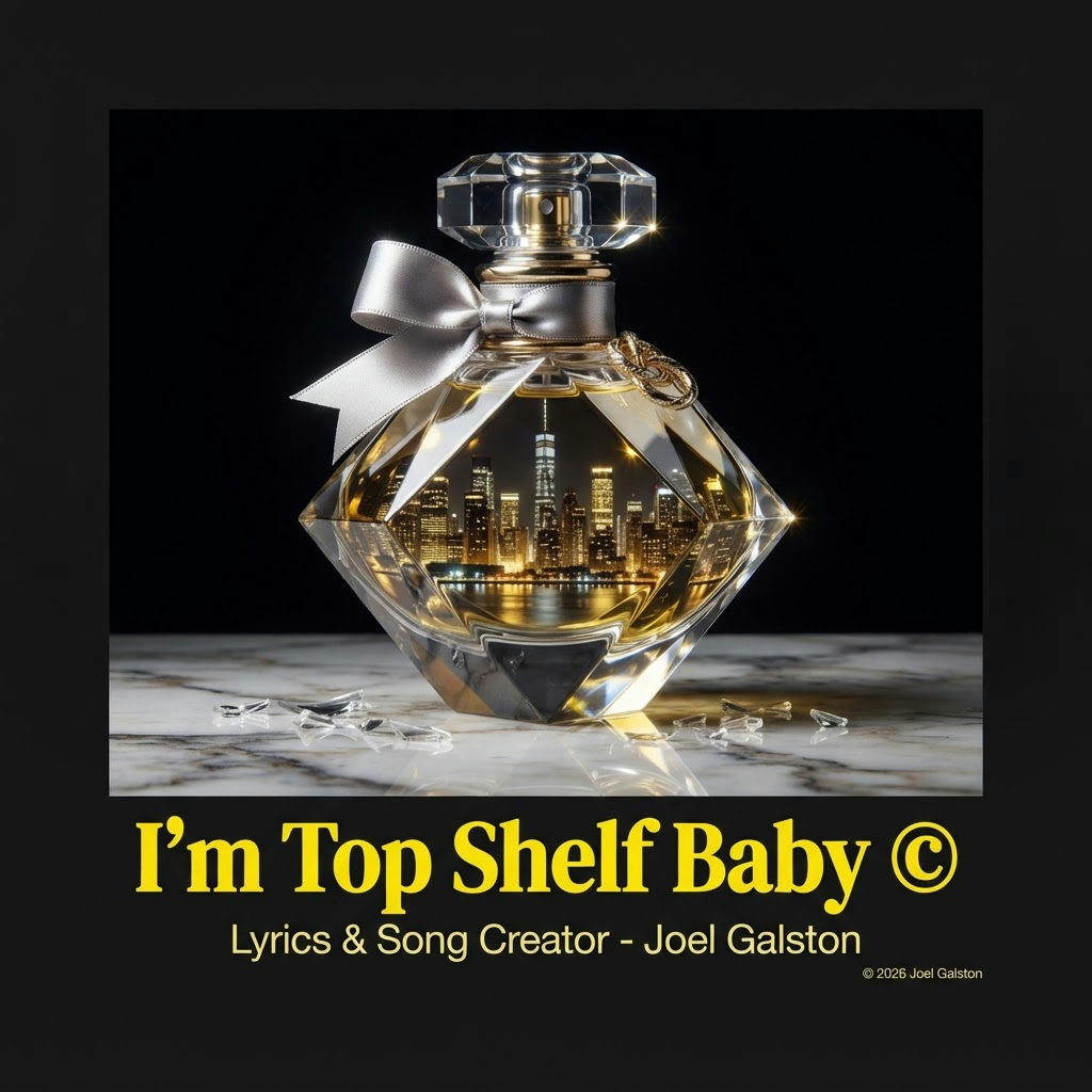 I’m Top Shelf Baby © — cover art by J. Michaels