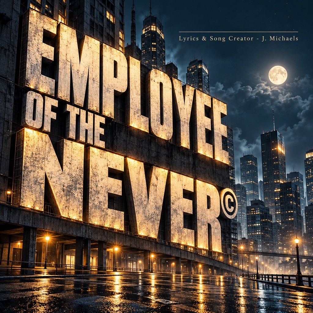 Employee of the Never © — cover art by J. Michaels