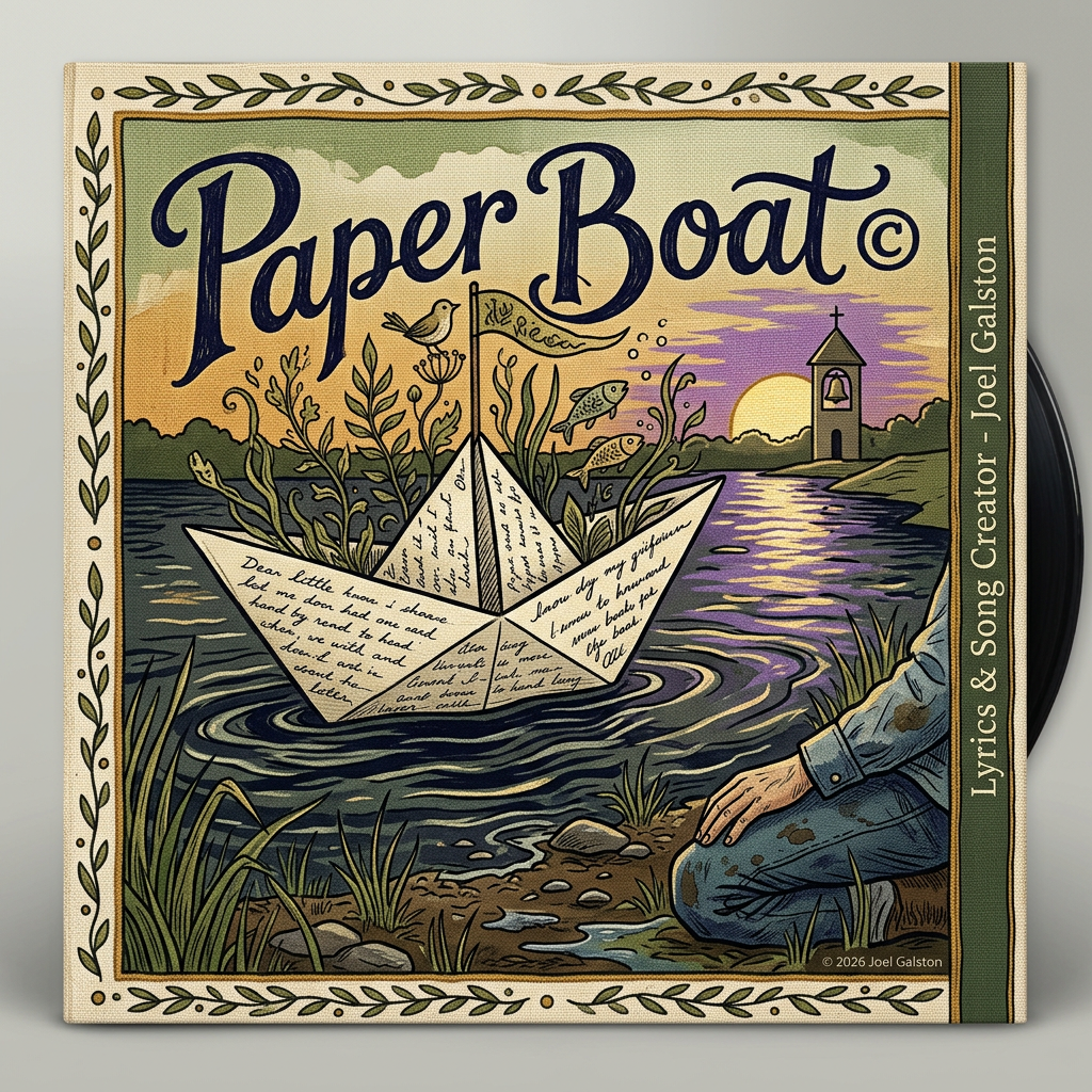 Paper Boat © — cover art by J. Michaels