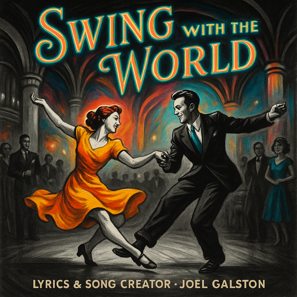 Swing with the World © — cover art by J. Michaels